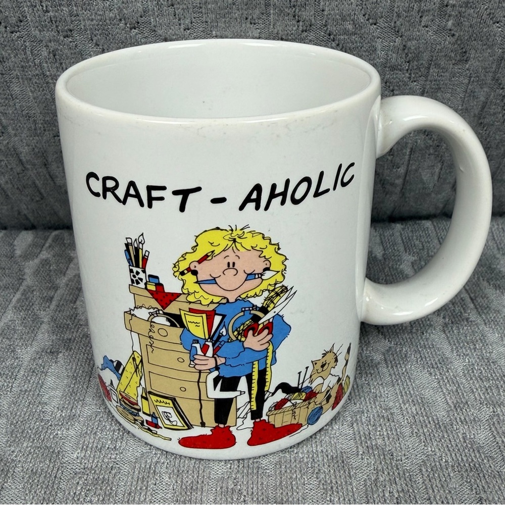 CRAFT-AHOLIC Ceramic Mug In Stitches